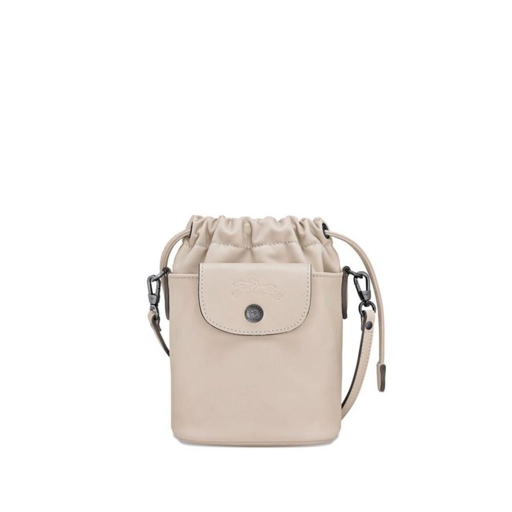 Longchamp Paris White Bucket Bags Women